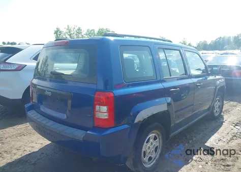 2009 Jeep Patriot Sport from USA, damaged, VIN 1J4FT28AX9D154886